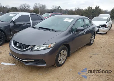 2015 Honda Civic Lx from USA, damaged, VIN 19XFB2F55FE030937